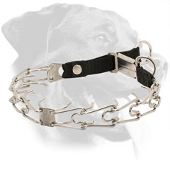 Rottweiler Collar Made of Stainless Steel for Behavior Correction
