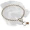 High Quality Stainless Steel Rottweiler Choke Collar, 1/9 inch (3 mm) Link Diameter