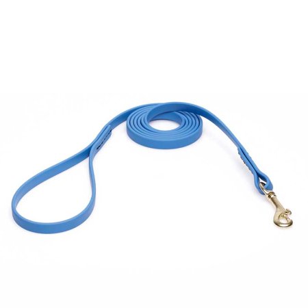 Amazing Blue Biothane Rottweiler Leash for Walking, Tracking