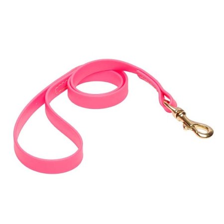 Pink Waterproof Rottweiler Leash Made of Biothane