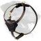 Lightweight Adjustable Leather Rottweiler Harness for Puppy Walking