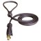 1/2 inch Leather Round Dog Leash for Rottweiler