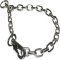 Herm Sprenger Fur Saver Collar/Chrome-Plated Choke Chain Collar - 1/10 inch (3 mm) Link Diameter