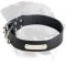 Classy Rottweiler Leather Collar with ID tag
