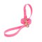 Pink Waterproof Rottweiler Leash Made of Biothane