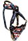 American Flag Leather Dog Harness for Rottweiler