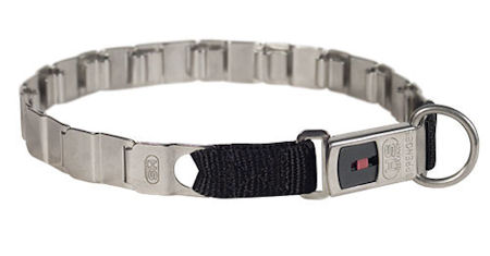 24 inch STAINLESS STEEL Sprenger dog collar NECK TECH COLLAR for Rottweiler