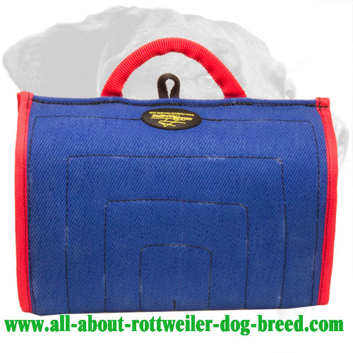 Innovative Rottweiler Bite Builder Made of French Linen Innovative Rottweiler Bite Builder Made of French Linen