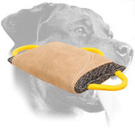 Rottweiler French Linen Bite Pad for Advanced Training Rottweiler French Linen Bite Pad for Advanced Training