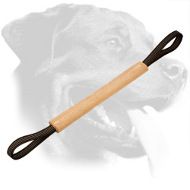 Hard Leather Rottweiler Bite Tug for Active Training Hard Leather Rottweiler Bite Tug for Active Training