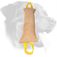 Rottweiler Leather Bite Tug for Developing Bite Skills Rottweiler Leather Bite Tug for Developing Bite Skills