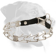 Stainless Steel Rottweiler Pinch Collar, 1/8 inch (3.2 mm) Prong Diameter Stainless Steel Rottweiler Pinch Collar, 1/8 inch (3.2 mm) Prong Diameter
