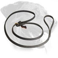 Leather Rottweiler Leash & Collar Combo Leather Rottweiler Leash & Collar Combo