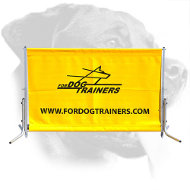 Lightweight Polymer Rottweiler Schutzhund Barrier Lightweight Polymer Rottweiler Schutzhund Barrier