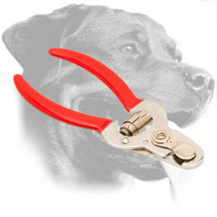 Steel Rottweiler Nail Cutter Equipped with Vinyl Handles