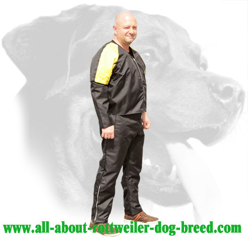 Rottweiler Training Nylon Protection Suit