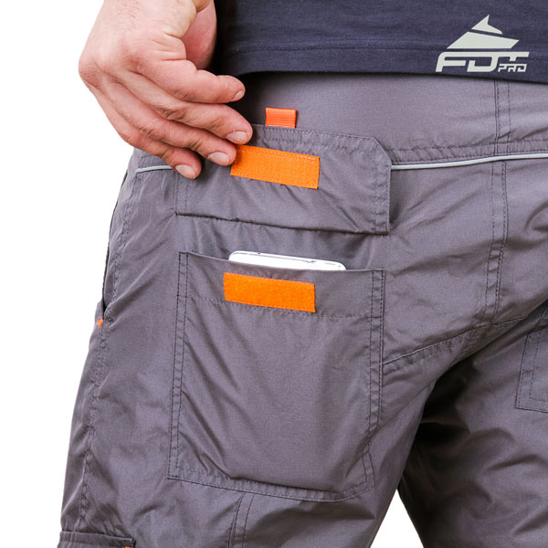 Comfortable Design Pro Pants with Useful Side Pockets for Dog Trainers