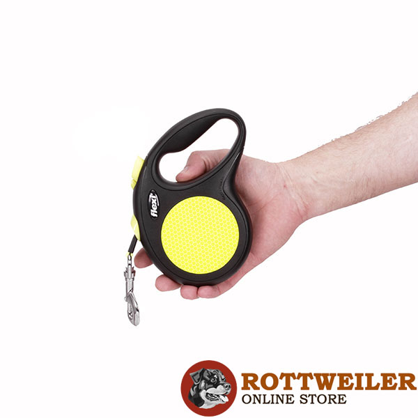 Total Safety Retractable Leash Neon Design for Everyday Walking