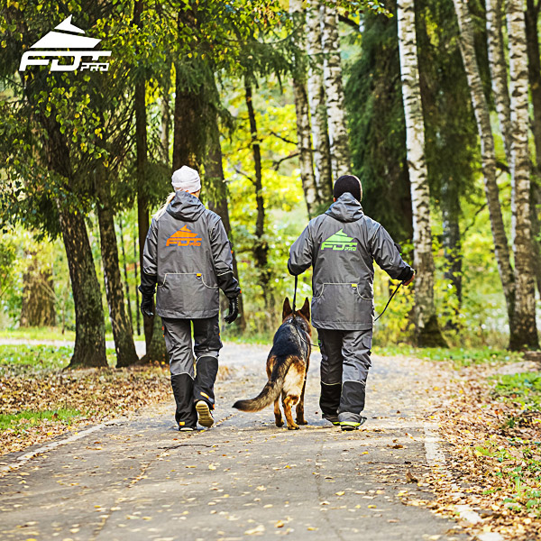 FDT Pro Dog Training Jacket of Quality for All Weather Use