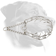 Steel Rottweiler Anti Pulling Collar