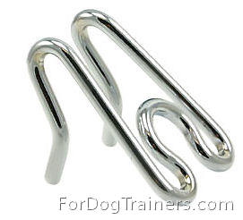 Stainless Steel Additional Link to Rottweiler Pinch Collar, 1/11 inch (2.25 mm) Prong Diameter