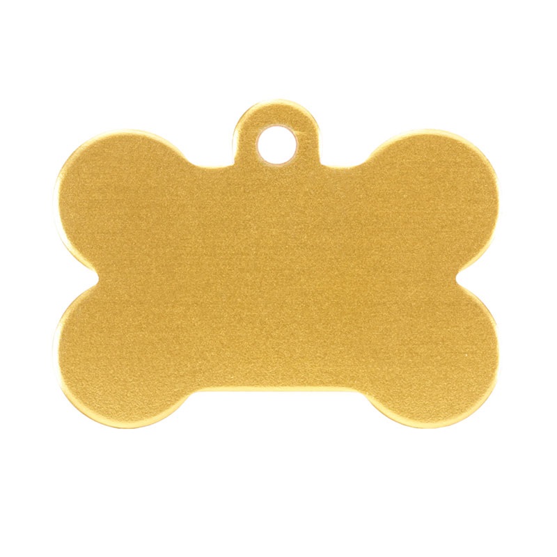 Bone Shaped Personalized Engraving ID tag - Click Image to Close