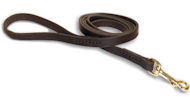 Elegant Stitched Leater Leash for Rottweiler Elegant Stitched Leater Leash for Rottweiler
