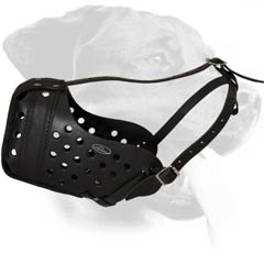 Comfortable Muzzle for Rottweiler